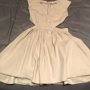 Toby: Grey Frock Dress
